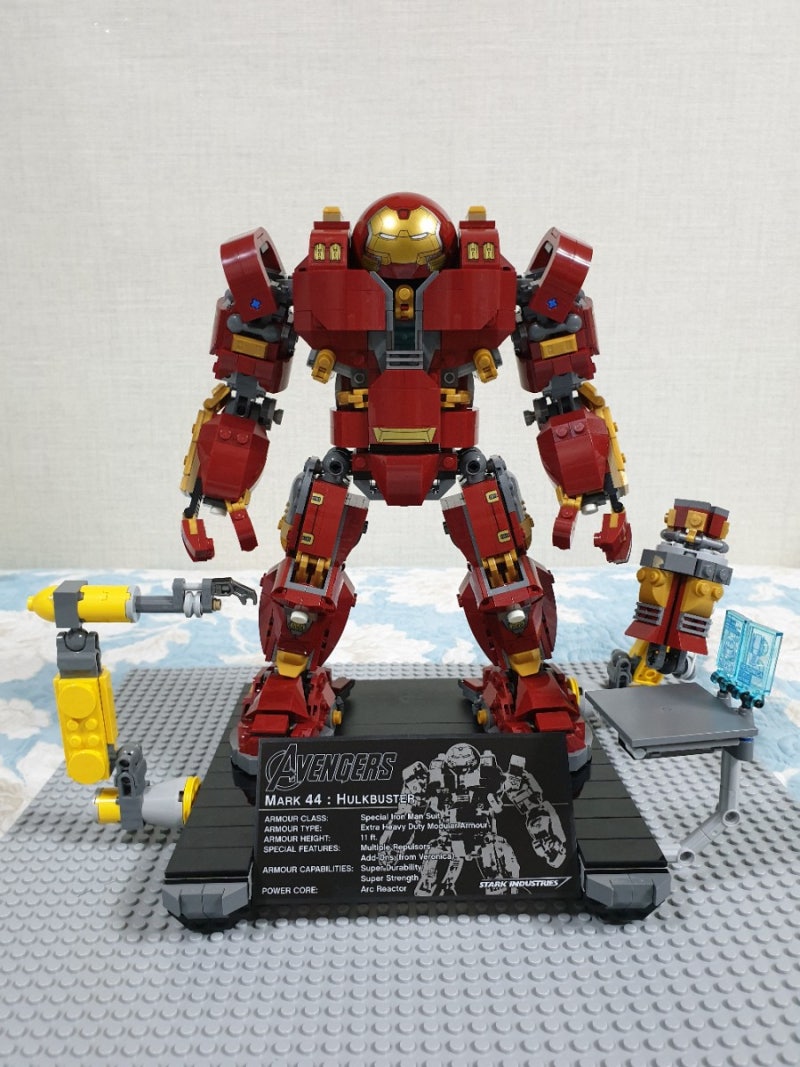 레고 마블 슈퍼히어로즈 리뷰: 76105- 헐크버스터 : 울트론 에디션 : 네이버 블로그