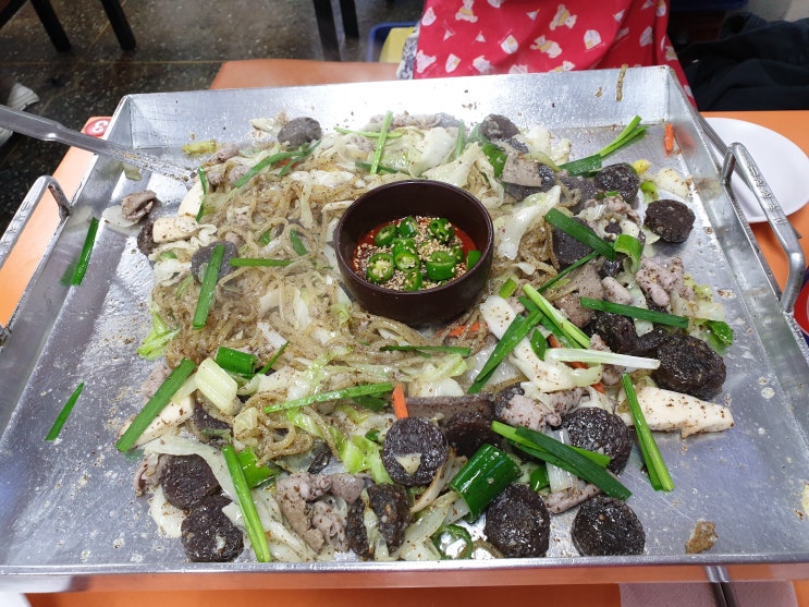 [신림동 순대타운] 신림동 백순대