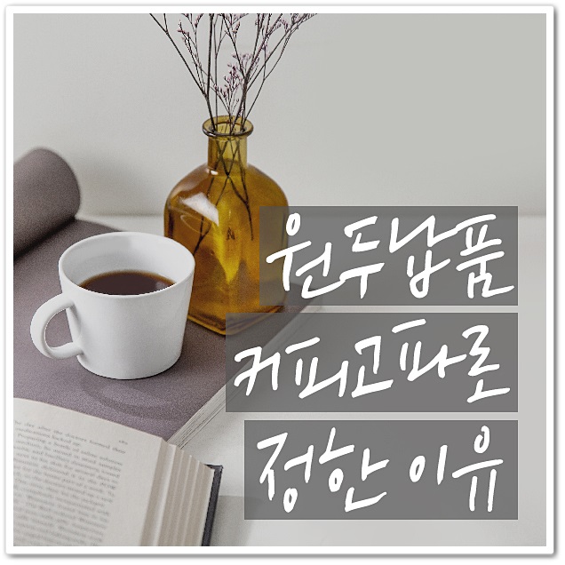  원두납품 커피고파로 정한 이유