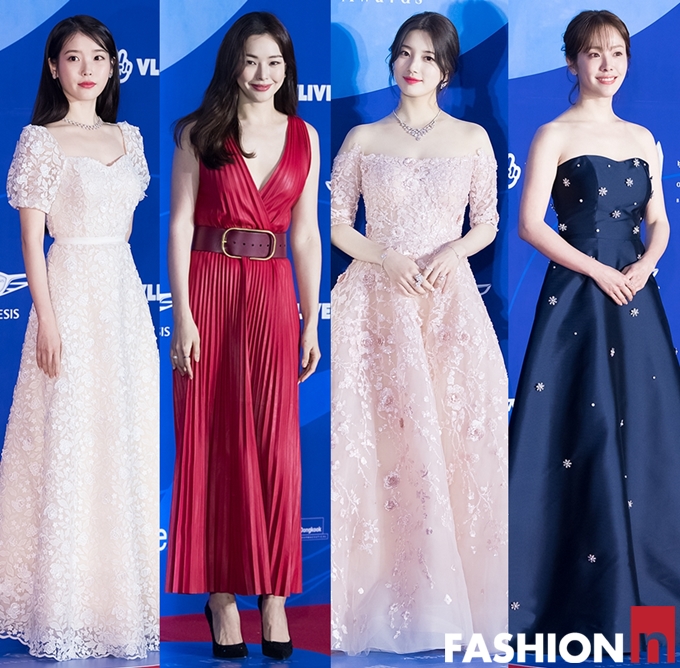  [패션엔 포토] 수지·아이유·이하늬·한지민, 여신들의 드레스 열전!