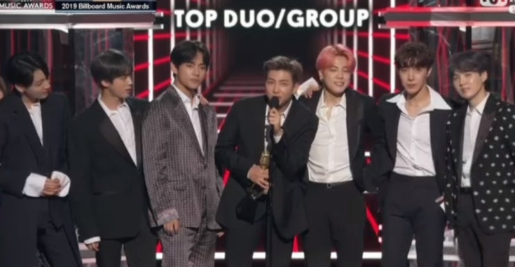  방탄소년단/2019빌보드/탑듀오그룹