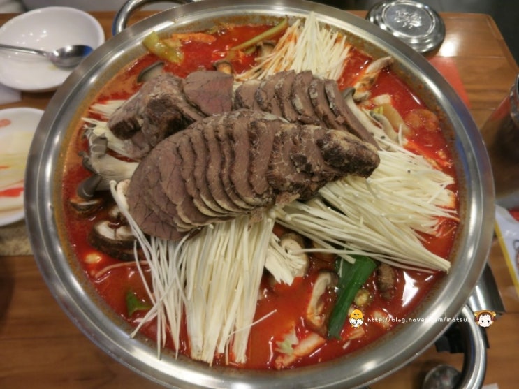  대전 관저동 맛집 24시 이화수전통육개장 양지 육개장 전골 최고!-강스마미랑 비 오는 날 맛나게 먹고 왔어요^^