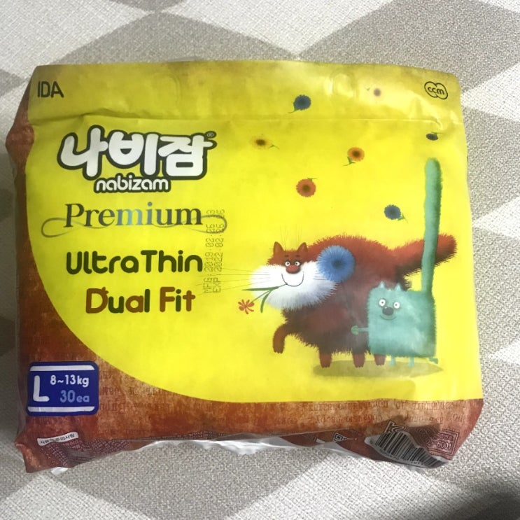  여름기저귀추천:: 나비잠 울트라 씬 듀얼핏 으로 우리 아기 엉덩이를 시원하게 해줘요~