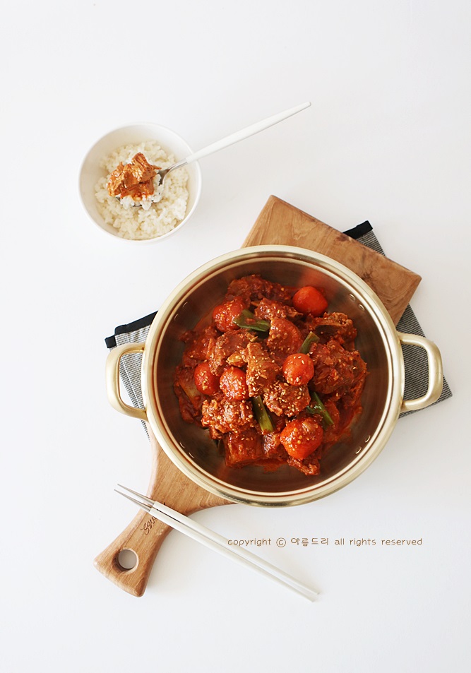  너무 맛있는 수미네 반찬 ~매운 돼지갈비찜!!!