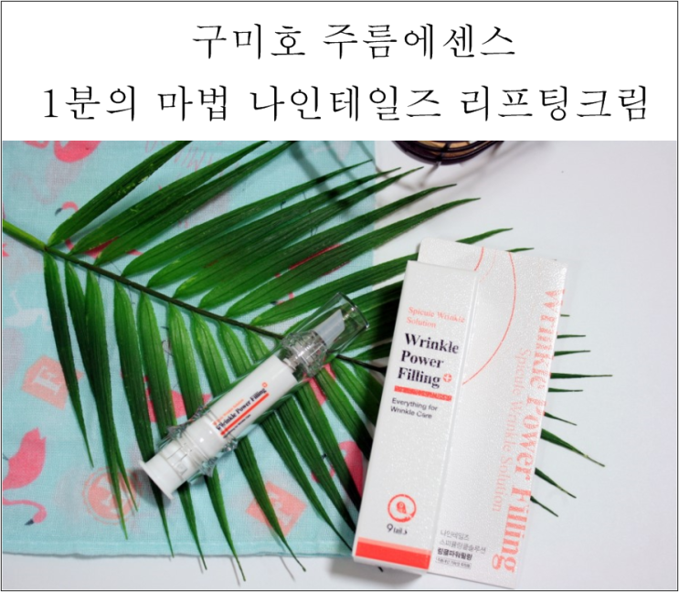  리프팅크림 나인테일즈 주름개선에센스 이보다 더 좋을 수 없다?
