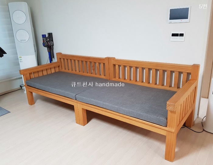  원목쇼파방석,고탄성스펀지방석,쇼파매트주문제작 