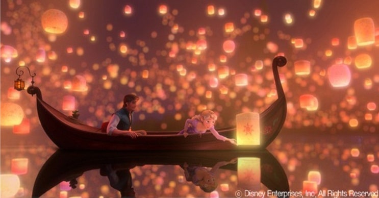  라푼젤(Tangled)로 쉐도잉을