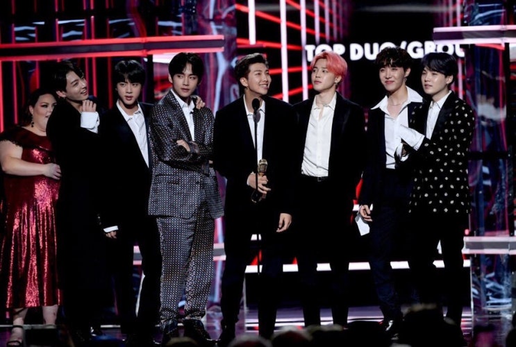  [방탄소년단] 190502 빌보드 뮤직 어워즈 BBMAs 톱 듀오/그룹상 수상!