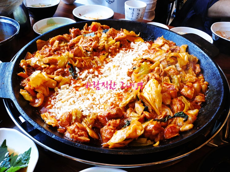  호남대 닭갈비 집, 선운지구 고기 많이주는 닭갈비 [복학왕 닭갈비]
