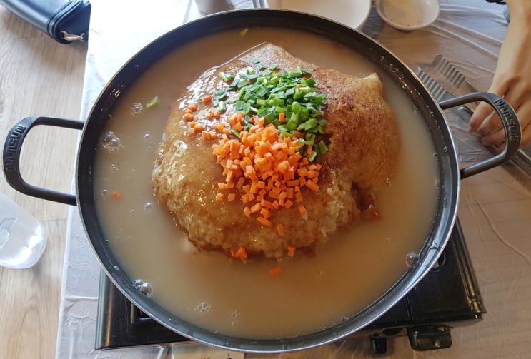 [양평] 누룽지 백숙 맛집 예사랑 김치전과의 꿀 조합