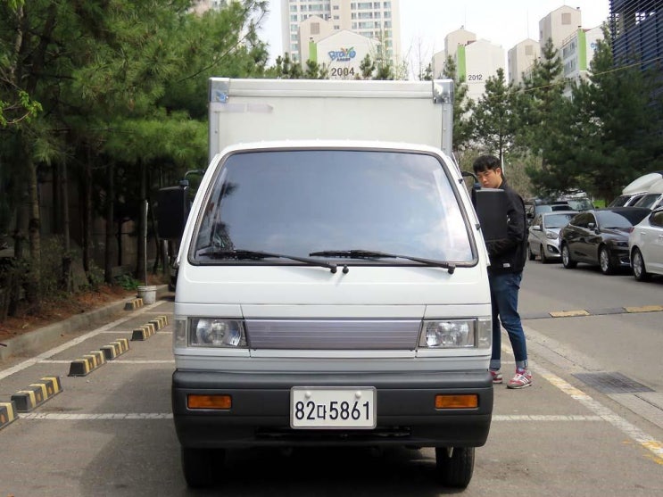  대우 라보 이동판매차 중고차 매력포인트보고가세요