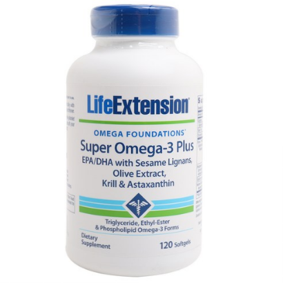  (31% 할인) Life Extension 슈퍼 오메가-3 플러스 소프트젤