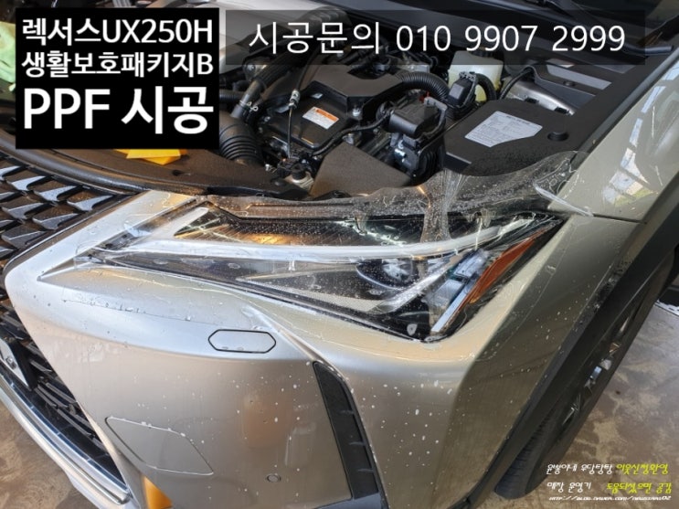  대구PPF 렉서스 UX250h 생활보호B 시공기