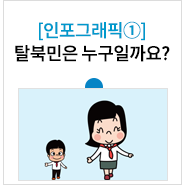 [북한이탈주민 인포그래픽① ]우리 이웃 북한이탈주민은 누구일까요?