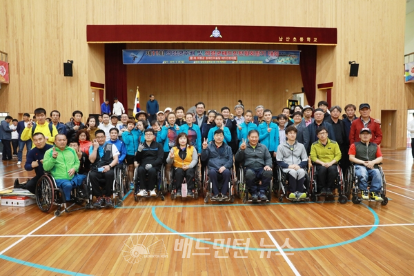  제11회 의령군수배 및 의령군협회장기배드민턴대회와 1회 장애인어울림대회 성료