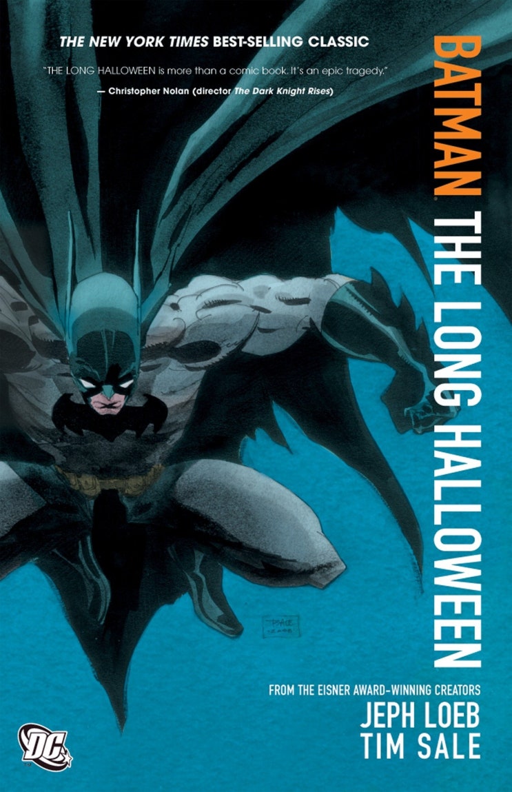 (만화책/코믹북 추천)배트맨 롱 할로윈(Batman:The Long Halloween)-영화 '다크 나이트'의 모티브가 된 코믹북 명품 원작?