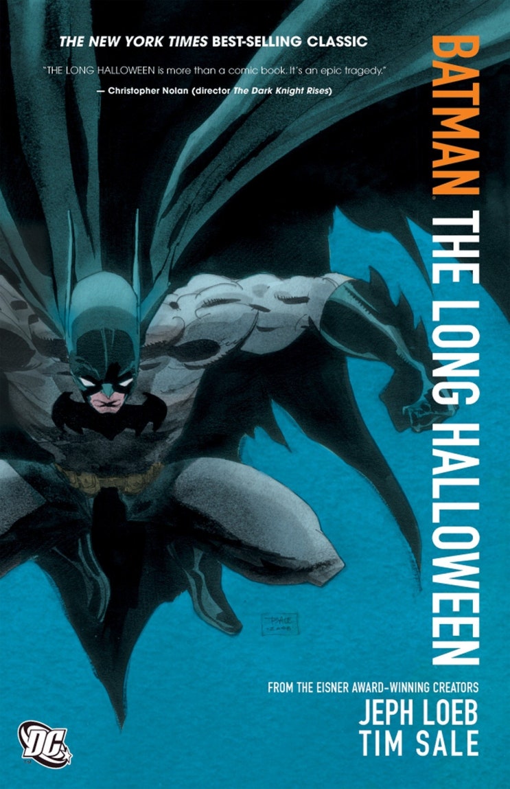  (만화책/코믹북 추천)배트맨 롱 할로윈(Batman:The Long Halloween)-영화 '다크 나이트'의 모티브가 된 코믹북 명품 원작?