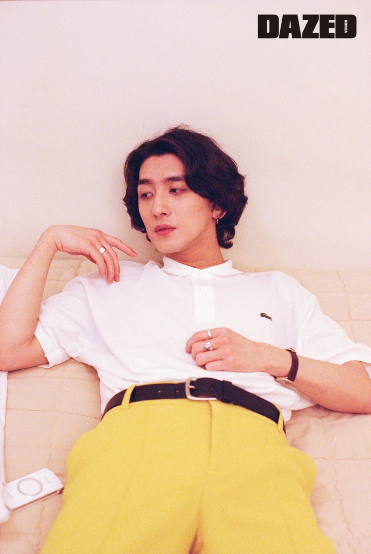  잔나비 최정훈 화보 라코스테 폴로셔츠 남자 반팔티셔츠로 괜찮은데?