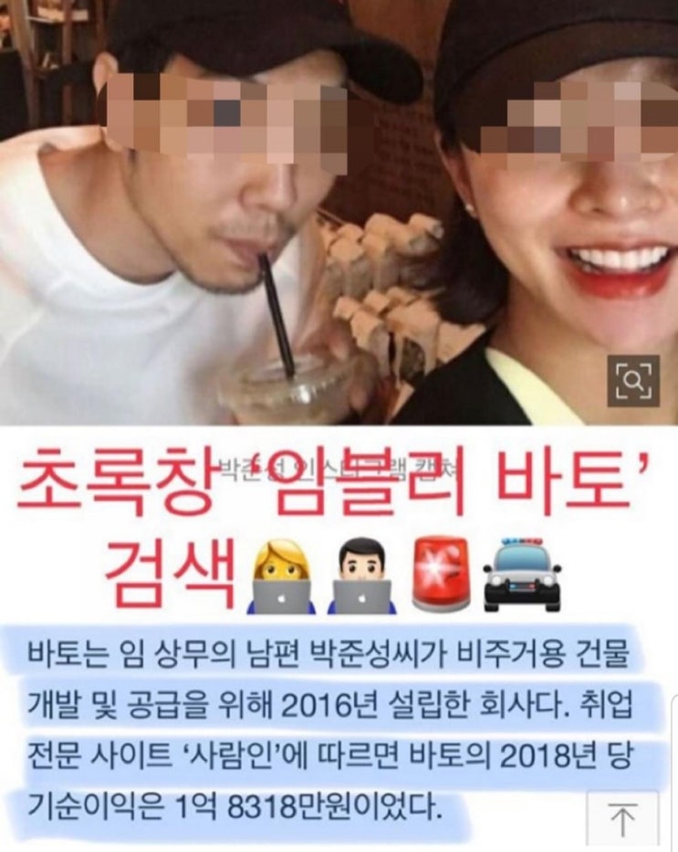  임블리 바토 / 페이퍼컴퍼니 의혹 / 탈세의혹