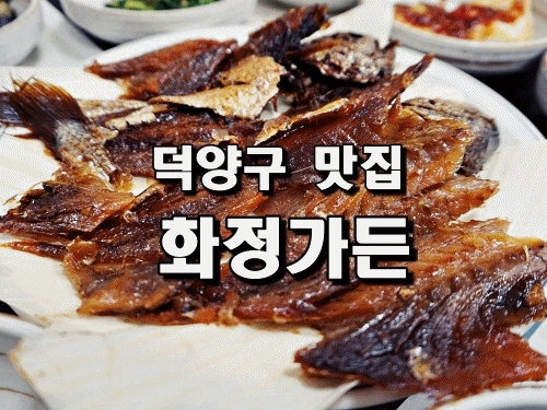  덕양구 맛집 화정가든 :: 보리굴비 김신영 맛집