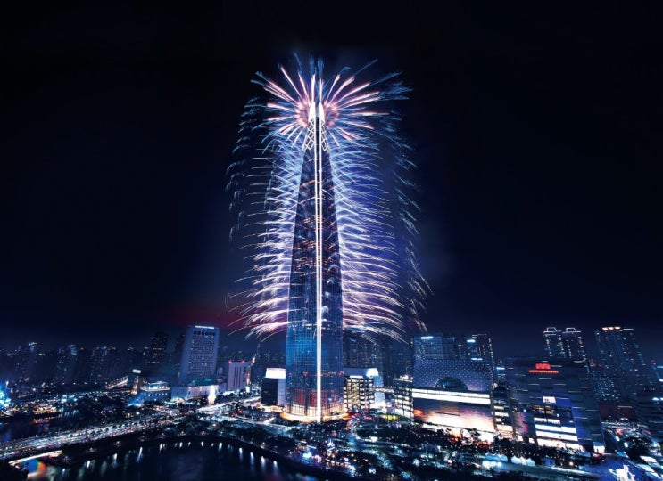  롯데월드타워 불꽃축제 일정  불꽃쇼 롯데시그니엘 레지던스