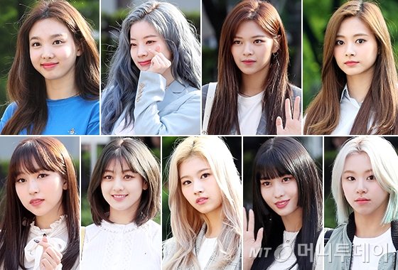  트와이스 출근길 패션 코드는?…크롭트 톱·데님 '눈길'