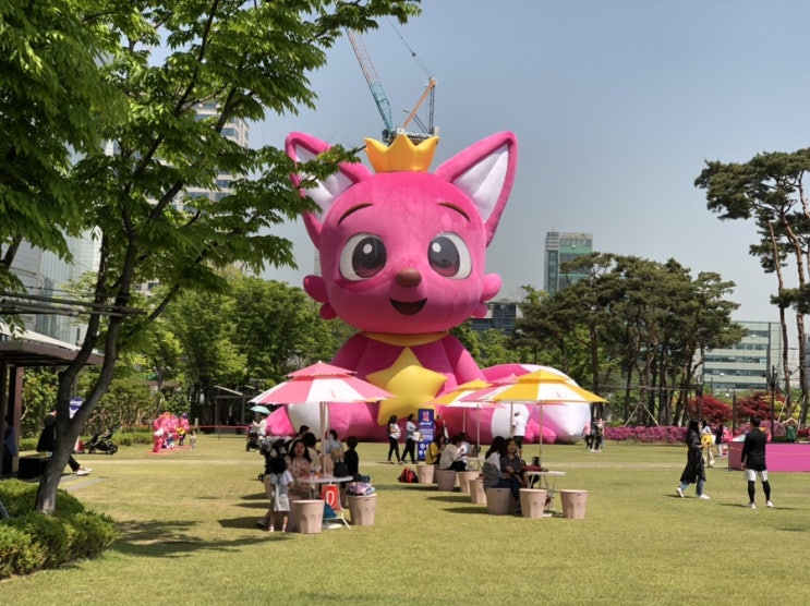  잠실 롯데월드타워 불꽃축제 잠실 핑크퐁 이벤트