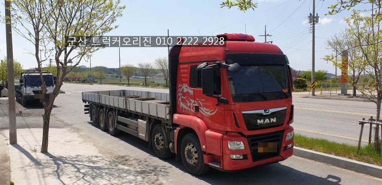  만(MAN)트럭 콜쿠무시동에어컨(천장형, 일체형)장착-화물차무시동에어컨 전문점 군산 트럭커오리진(전주,익산,완주,김제,정읍,광주,논산,서천,남원,부안)