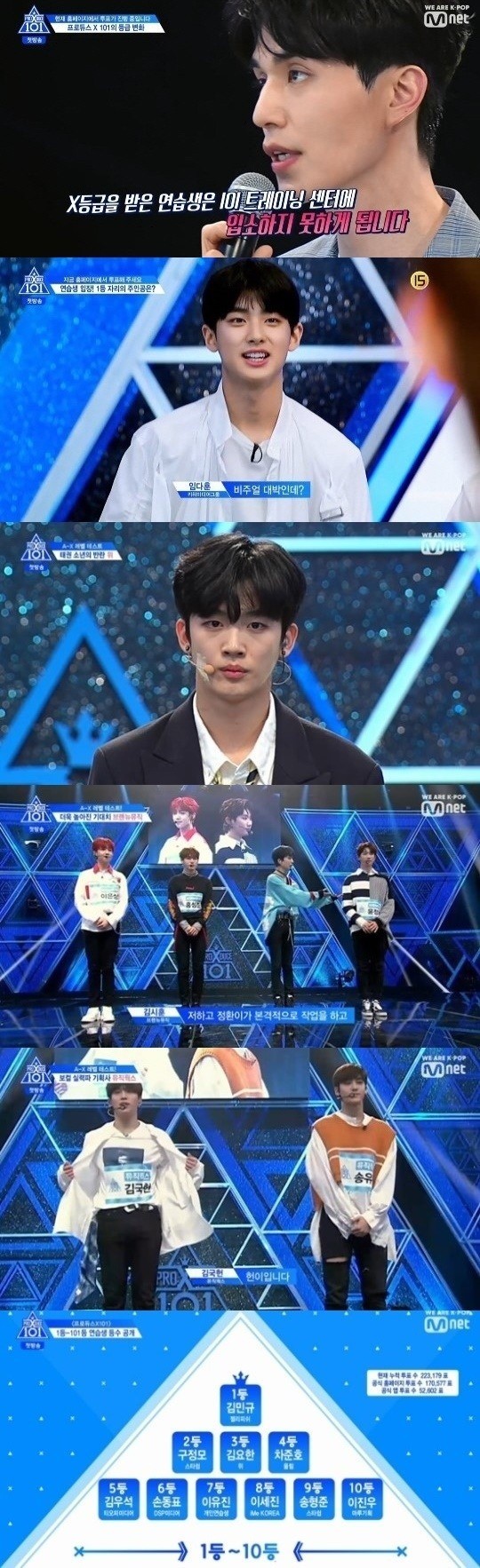 '프듀X101' 김민규→박선호, 첫방부터 화제성 甲..이틀째 실검장악ing 