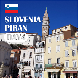 슬로베니아 피란 여행 : 타르티니광장 & 소금초콜릿 쇼핑