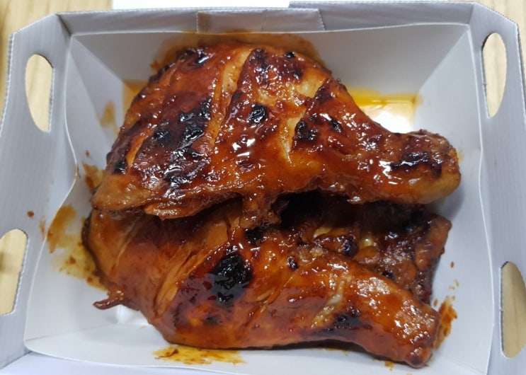  치밥하기 좋은 BBQ 자메이카통다리구이 솔직 후기