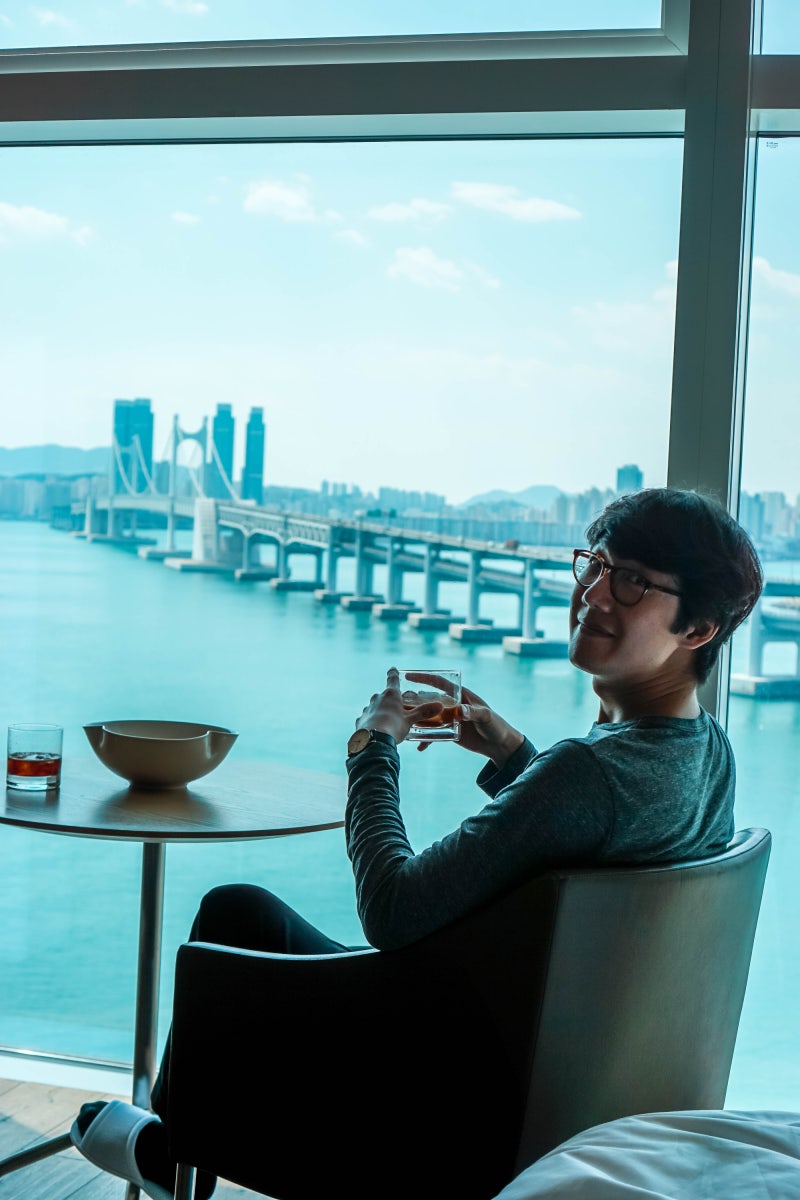 부산] 파크하얏트 부산 오션뷰 : 애프터눈 티 세트, 수영장, 조식 : 네이버 블로그, image size:800x1200