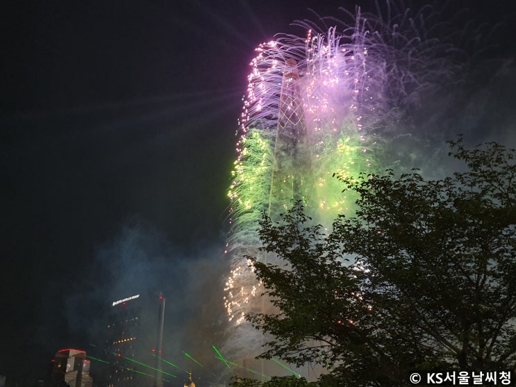 롯데월드타워 불꽃축제 형형색색 빛나는 대한민국 클라스 (2019)