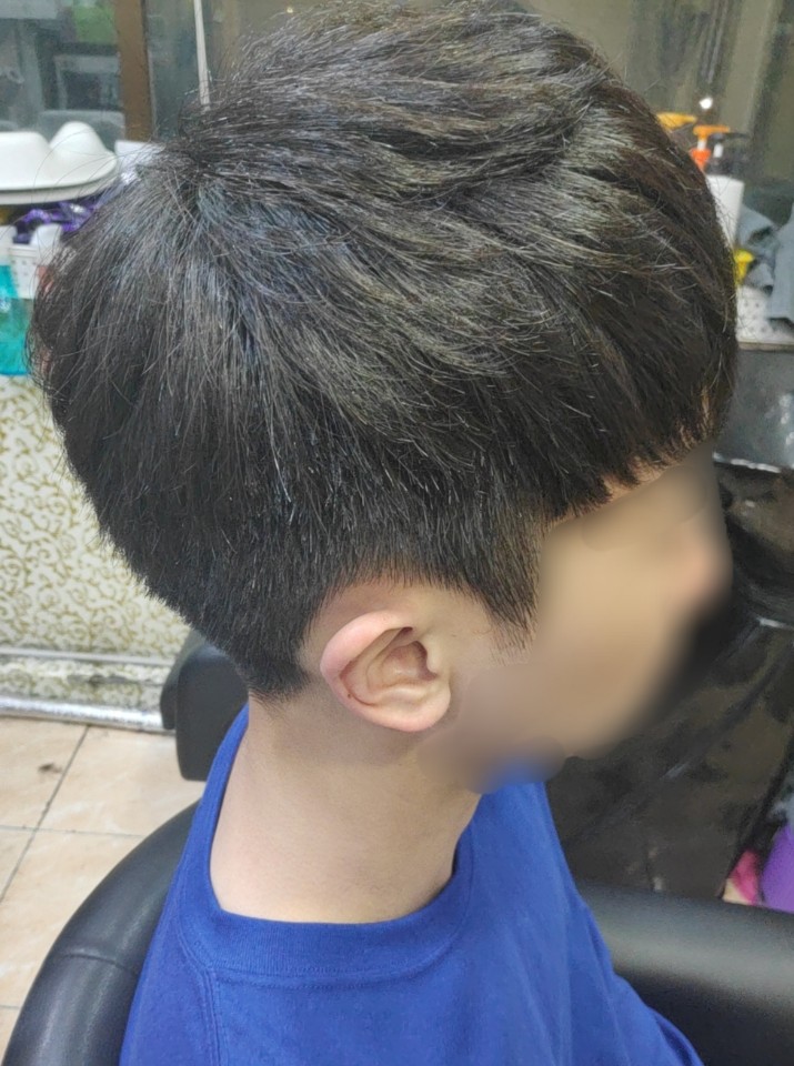  남성컷) 소프트 투블럭 댄디컷