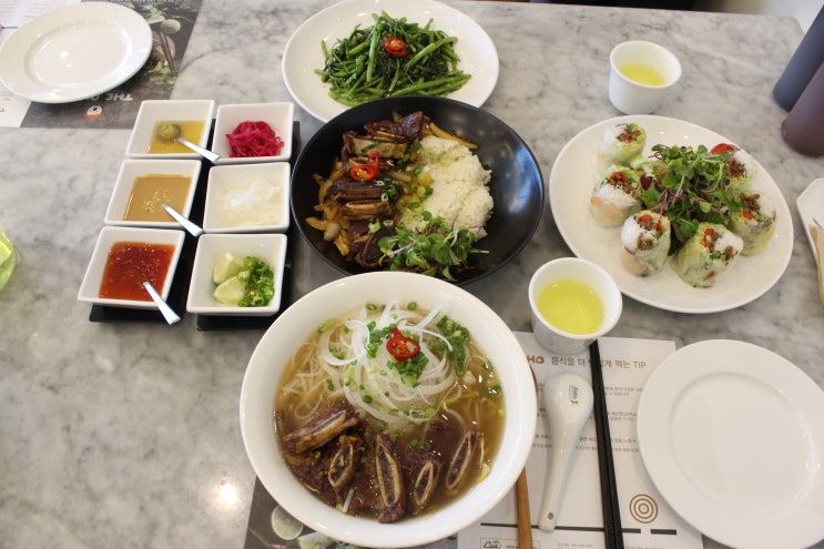  다사 맛집 강정보 더포 소갈비쌀국수 원츄~
