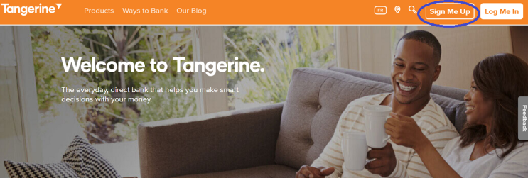  텐저린 은행 계좌 만들기 tangerine bank