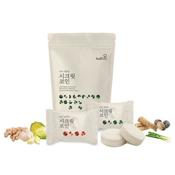 육수한알/자연유래조미료 빅마마 이혜정의 시크릿코인 200개 육수한알/자연유래조미료 빅마마 이혜정의 시크릿코인 200개
