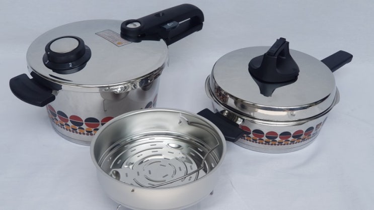  휘슬러찜기포함 압력솥 쿼트로세트 듀오를 소개합니다 FISSLER