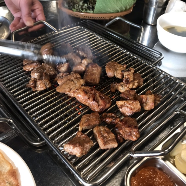  구월동 돼지 갈비 맛집, 골목집 연탄 돼지갈비