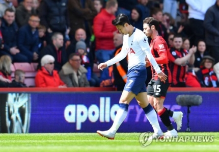  'EPL 첫 퇴장' 리그 마감한 손흥민