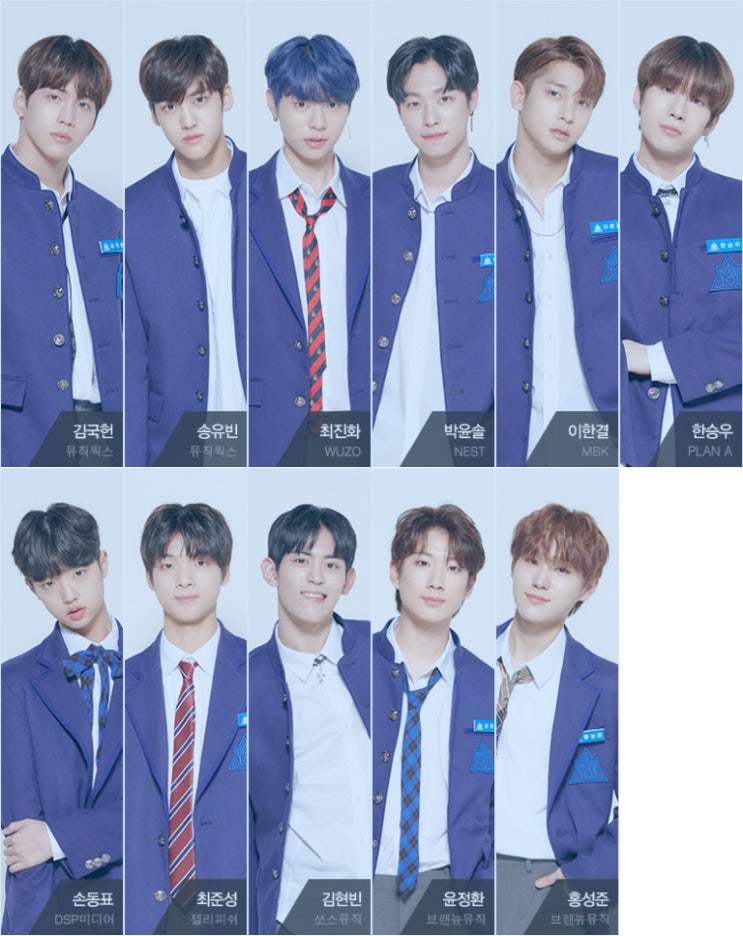  프듀 덕후의 프로듀스x101 투픽