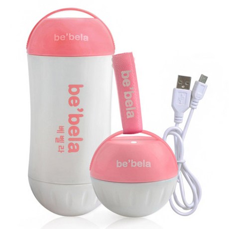 베벨라 휴대용 자외선 오존 젖병 살균 소독기 GH01-001, 파스텔 핑크 구매전 스펙확인해요