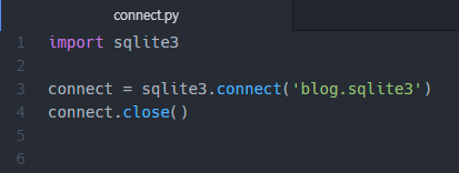 Python sqlite3.connect() : 네이버 블로그