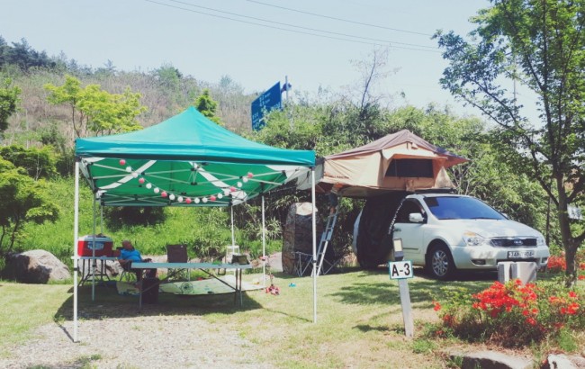 리베쥬일상) 곡성 자연애품 캠핑장에서 우리가족 첫 캠핑!