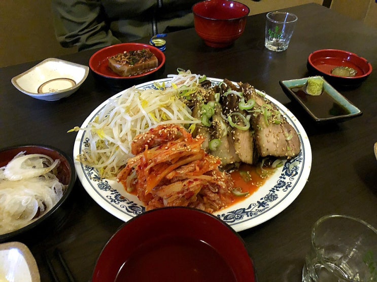  하단 이자카야 차슈 맛집 - 미룡