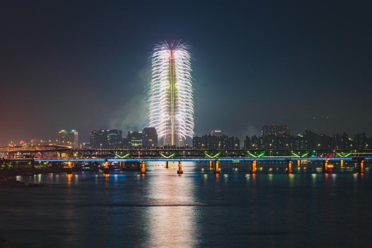  롯데타워 불꽃축제