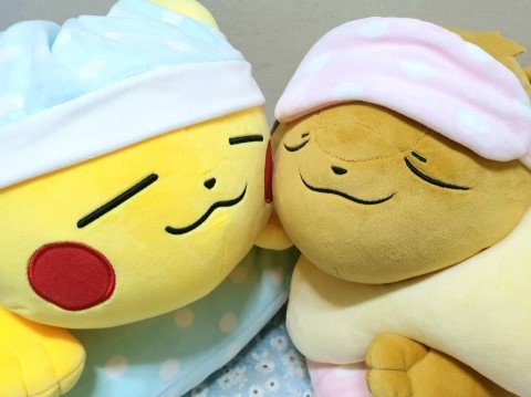  롯데리아 포켓몬 인형 수면 피카츄, 이브이.. 손가락 피규어 꼬부기, 에몽가 리뷰를 써 보겠소!!
