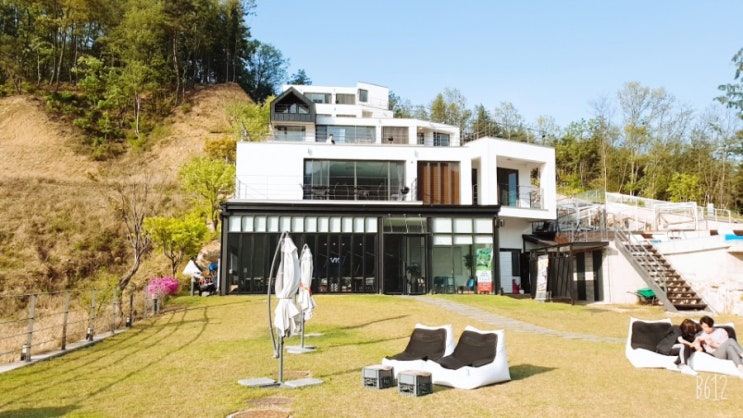  가평 v10 풀빌라펜션 카페 나들이