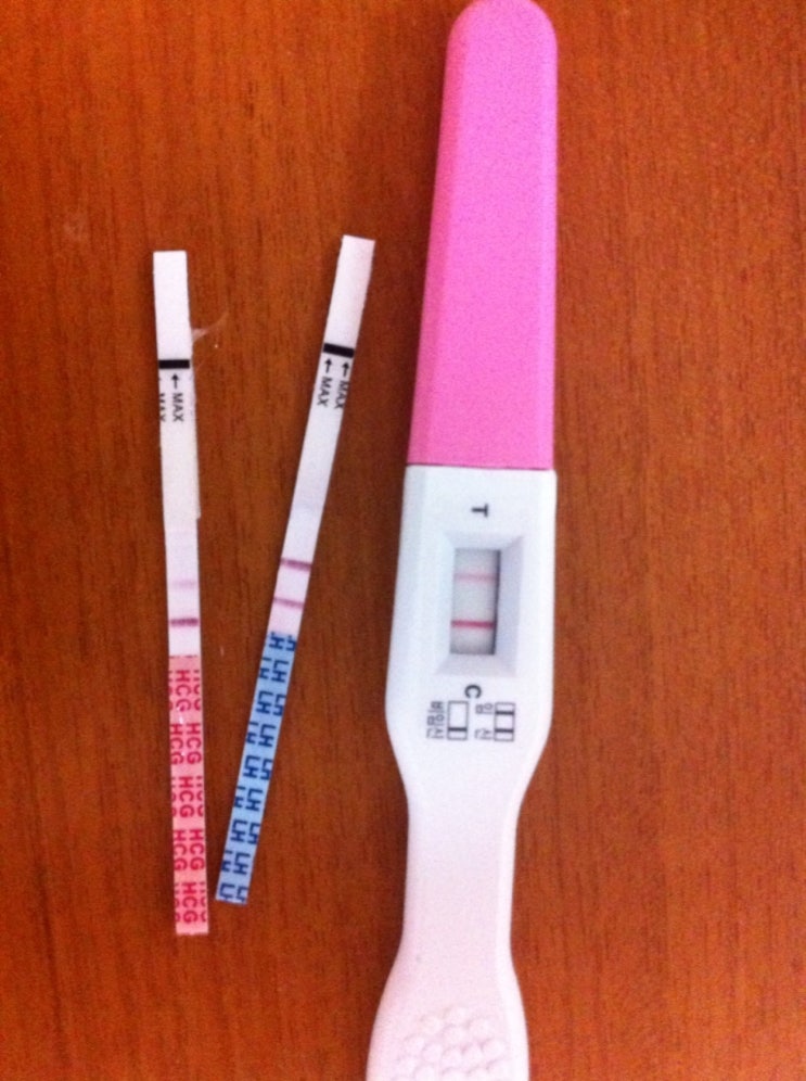  임신테스트기가 임신아닌데 잘못나올수 있나요...매직아이네요, 시약선인가요..임신테스트기원리 총정리