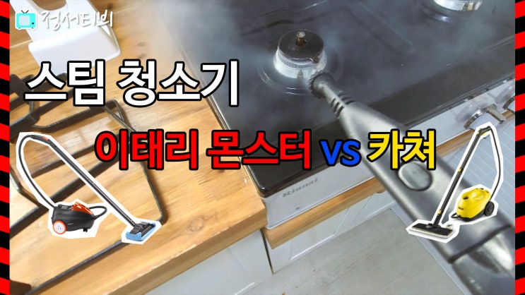 스팀청소기/이태리 몬스터/카처 스팀 청소기